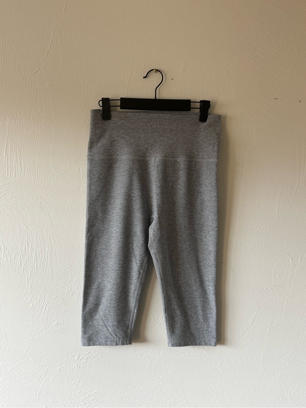 Beyond Yoga Spacedye High Waisted Pedal Pusher Leggings Gray L